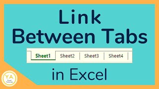 Ways to Link Sheets in Excel Workbook  Tutorial [upl. by Anhaj]