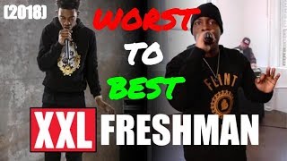 ALL 80 XXL Freshman Cyphers RANKED from Worst to Best UPDATED 2018 [upl. by Nyrmac]