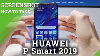 How to Take Screenshot in HUAWEI P Smart 2019  Capture Screen Methods [upl. by Eenolem]