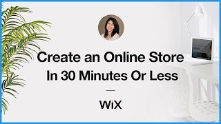 How to Create an Online Store With Wix [upl. by Kerwon]