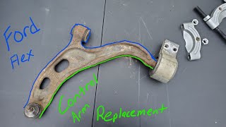 Ford Flex  Front control arm removal [upl. by Gabbert]