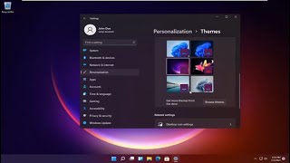 How To Change Theme On Windows 11 Tutorial [upl. by Dunstan]