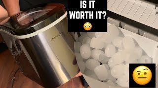 Frigidaire Ice Maker Review amp Demo  Countertop Ice Maker Home Ice Machine [upl. by Hayden]