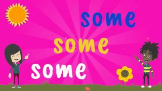 Phase 4 Tricky Words Song Sight Words Song for said have like come some what when [upl. by Naasar]