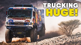 Dakar 2021 Take a Closer Look at the Kamaz Rally Trucks [upl. by Wendelin]