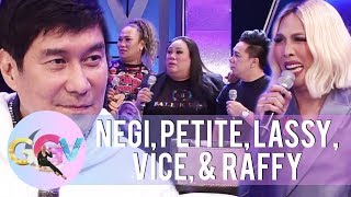 Negi Petite and Lassy share their complaints to Raffy  GGV [upl. by Cerallua]