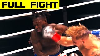 Jake Paul Defeats Nate Robinson Via SecondRound Knockout FULL FIGHT [upl. by Adamek]