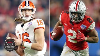 Clemson Ohio State go back and forth in CFP semifinal  College Football Playoff Highlights [upl. by Letnuhs519]