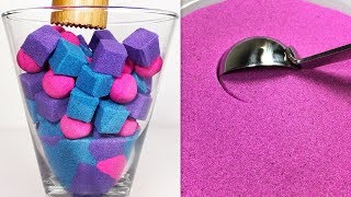 Very Satisfying and Relaxing Compilation 148 Kinetic Sand ASMR [upl. by Halford198]