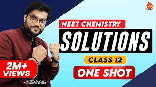 Solutions Chemistry Class 12 One Shot  Class 12 Board Exam Preparation  Arvind Arora [upl. by Aicilas]