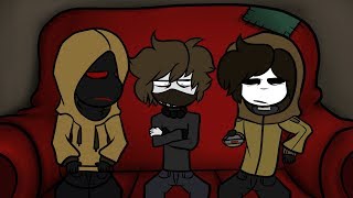 Ticci Toby Masky y HoodieEspecial halloweenAnimacion [upl. by Sybil970]