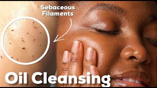 ESTHETICIAN APPROVED OIL CLEANSING GUIDE FOR ALL SKIN TYPES  ACNE OILY DRY COMBO [upl. by Gaye704]