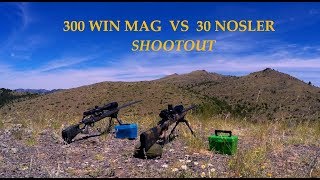 300 Win Mag VS 30 Nosler ShootOut [upl. by Lavern920]