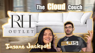 We bought the RH Cloud Couch for a Great Deal Is it worth it [upl. by Trever]