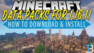 How To Download amp Install Data Packs in Minecraft 1161 [upl. by Ettelrats]