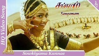 Sowkiyama Kannae Video Song  Sangamam Tamil Movie Songs RahmanVindhyaPyramid Music [upl. by Rangel]