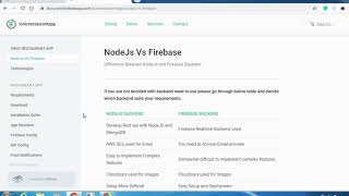 NodeJS VS Firebase  What Are the Difference between Both Backend [upl. by Abehs954]