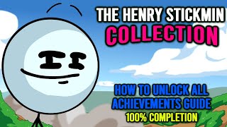 Henry Stickmin Collection  All Achievements Guide [upl. by Nanis]