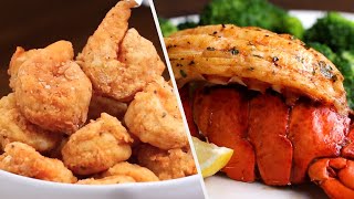 12 Delicious Seafood Dinners • Tasty [upl. by Moneta687]