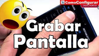 Cómo grabar la pantalla del móvil o celular huawei P20 Lite Manual comoconfigurar [upl. by Liv]