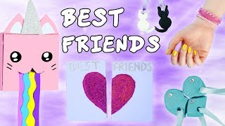 DIY MEILLEURES AMIES  BEST FRIENDS IDEES CADEAUX [upl. by Ahtoelc265]