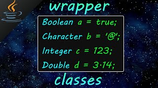 Java wrapper classes 🎁 [upl. by Yerffej]