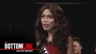 The Bottomline Marigona answers a question about transgenders joining Miss Universe [upl. by Auqinu]