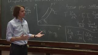 PHYS 201  Disperion 1  A Dispersive Wave Equation [upl. by Balmuth]