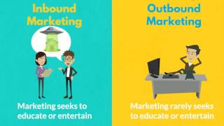 Difference between Inbound Marketing Vs Outbound Marketing [upl. by Lucius]