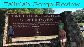 OFFICIAL WW Campground Review Tallulah Gorge State Park [upl. by Thagard]