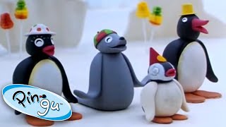 Pingus Birthday 🥳🎂  Pingu Official  1 Hour  Cartoons for Kids [upl. by Annaeerb]