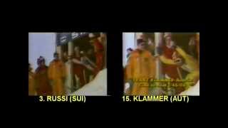 DOWNHILL COMPARE 1976 Russi vs Klammer [upl. by Nydnarb100]