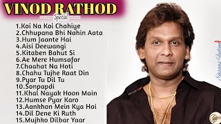 Best Of Vinod Rathod  Evergreen Best 90s Songs [upl. by Anton]