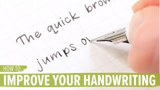 How to Improve Your Handwriting [upl. by Nirraj201]