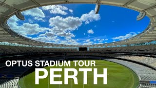 Optus Stadium Tour  PERTH [upl. by Eanrahs]