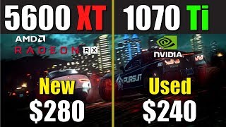 RX 5600 XT vs GTX 1070 Ti [upl. by Asoral368]