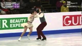 Budapest 2014  Cappellini  Lanotte Danza doro sul ghiaccio [upl. by Elpmet]