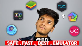 Best And Safe Emulator For PC And Laptop  Play All Android Games In Your Computer [upl. by Ahsikar979]