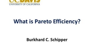 Pareto Efficiency [upl. by Anelram]