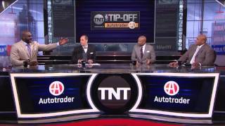 Shaquille ONeal and Charles Barkley Get Into It Over Lebron James  Inside the NBA  NBA on TNT [upl. by Lanta]