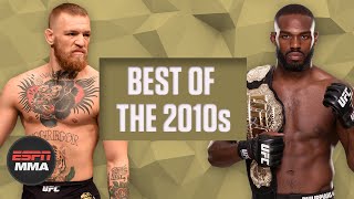 The best MMA fights of the decade McGregor vs Diaz Jones vs Gustafsson and more  ESPN MMA [upl. by Cowden246]