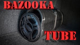 Bazooka Tube  BTA6100 review and sound test  compact subwoofer [upl. by Englebert]