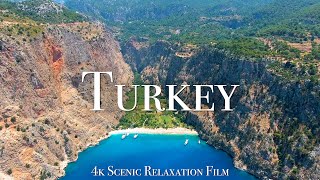 Turkey 4K  Scenic Relaxation Film With Calming Music [upl. by Nnorahs512]