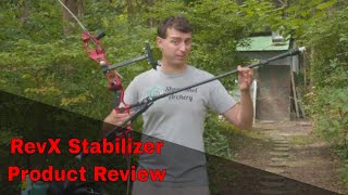 RevX Stabilizer By Shrewd Archery Designed For Compound And Recurve  Product Review [upl. by Eustazio604]