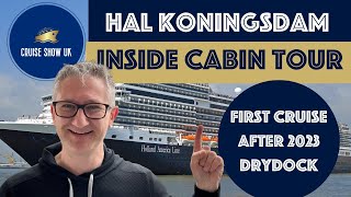 EPIC 18 Day Cruise  Holland America Koningsdam Cabin TOUR [upl. by Okihcim]