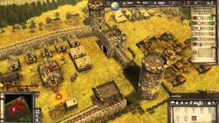 Stronghold 3 Multiplayer  3 Players Free For All  Deathmatch [upl. by Hennahane]