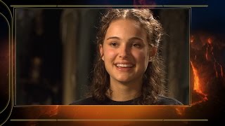 Star Wars Episode III Natalie Portman Interview [upl. by Mcloughlin993]