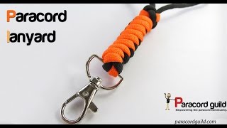 How to make a paracord lanyard [upl. by Suryt765]