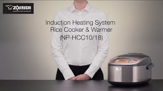 Zojirushi Induction Heating Rice Cooker amp Warmer NPHCC1018 [upl. by Nolana]