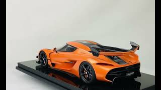 Frontiart 1 12 Koenigsegg Jesko Tang orange [upl. by Anelad]